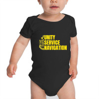 Unity Service Navigation Chief Phrase For Naval Cpo Baby Bodysuit | Artistshot