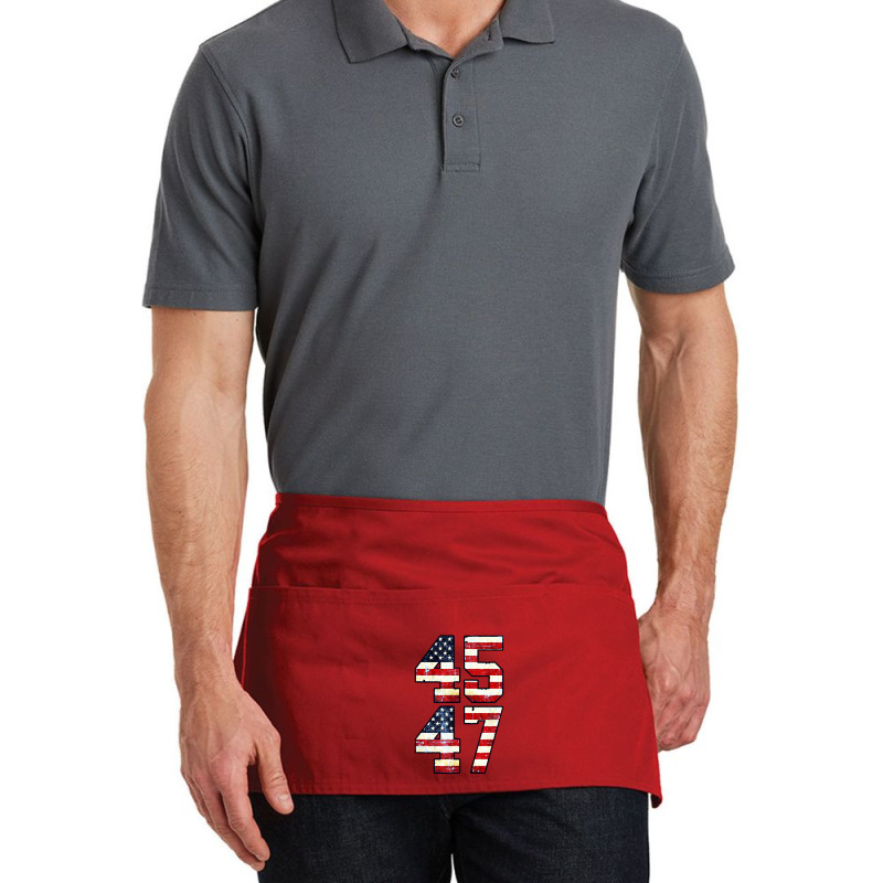 45 47 Save America Trump 2024 Waist Apron | Artistshot