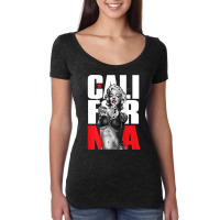 Premium Vintage California Republic Tshirt Cali Life Love La Women's Triblend Scoop T-shirt | Artistshot