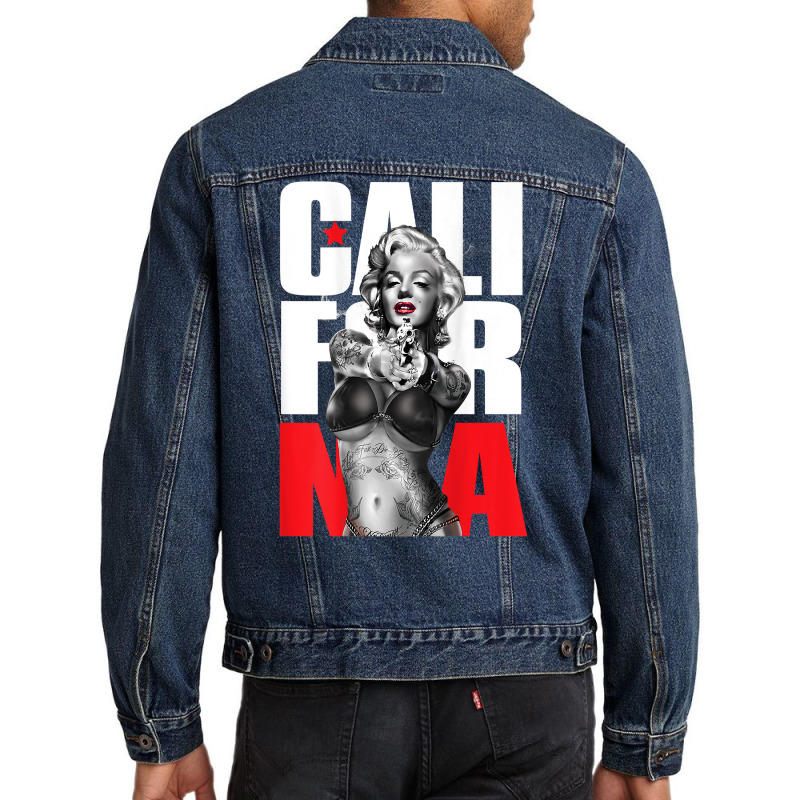 Premium Vintage California Republic Tshirt Cali Life Love La Men Denim Jacket by nycerecoverdell | Artistshot