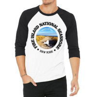 Fire Island National Seashore 3/4 Sleeve Shirt | Artistshot