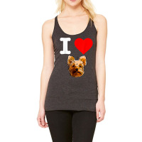 I Love My Yorkie Dog Yorkie Mom Yorkshire Terrier Tshirt Racerback Tank | Artistshot