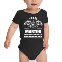 Team Martini Lifetime Member Gifts T Shirt Baby Bodysuit | Artistshot