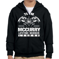 Team Mccurry Lifetime Member Gifts T Shirt Youth Zipper Hoodie | Artistshot