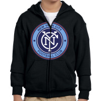 Nyc Fc Youth Zipper Hoodie | Artistshot