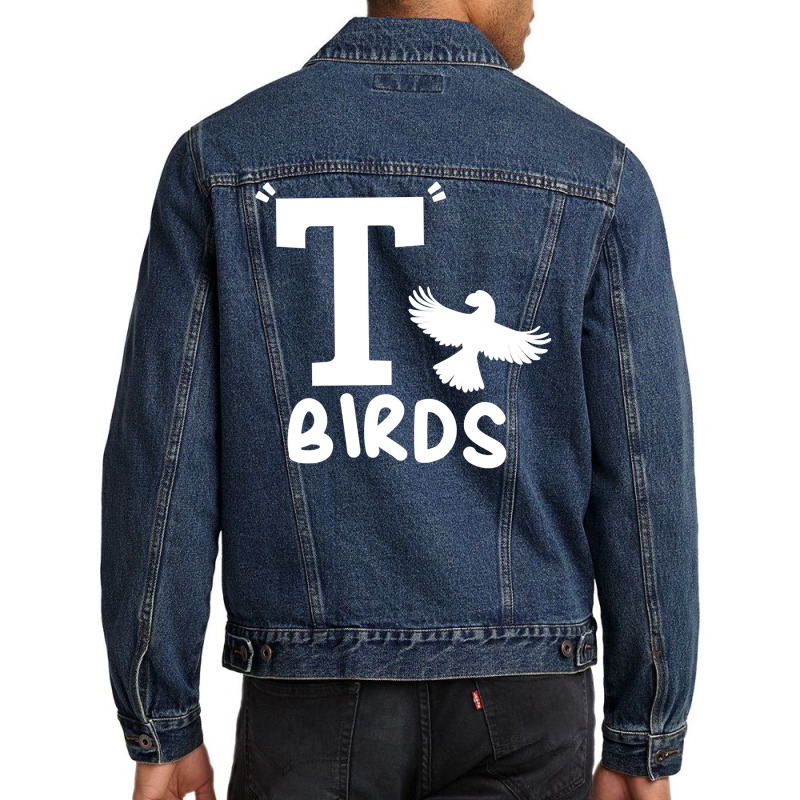 T Birds Greaser Thunderbirds 1970s T Birds Pullover Hoodie Men Denim Jacket | Artistshot