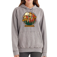 Vintage Springville, California Mountain Hiking Souvenir Pri Long Slee Vintage Hoodie | Artistshot