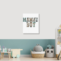 Western Mama's Boy Portrait Canvas Print | Artistshot