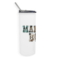 Western Mama's Boy Skinny Tumbler | Artistshot