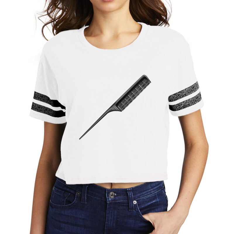 Comb Scorecard Crop Tee by BarkalooDesign | Artistshot