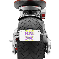 Funny Mardi Gras Beads And Bling It's A Mardi Gras T Shirt Motorcycle License Plate | Artistshot