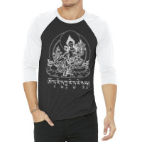 Buddhism Buddha Green Tara Mantra Tibetan Buddhism Vajrayana 623 3/4 Sleeve Shirt | Artistshot