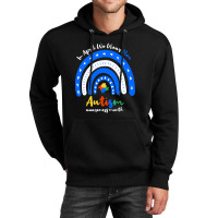 Autism Rainbow In April We Wear Blue Autism Awareness Month Unisex Hoodie | Artistshot