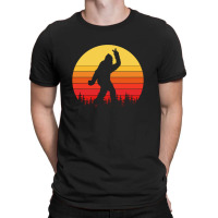 Bigfoot Peace Silhoette T-shirt | Artistshot