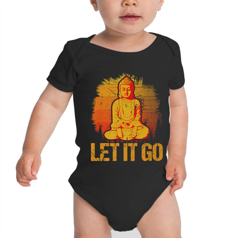 Buddhism Buddha Meditate Baby Bodysuit by criticizematter | Artistshot