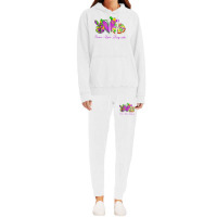 Peace Love King Cake Funny Mardi Gras Party Carnival Gifts T Shirt Hoodie & Jogger Set | Artistshot