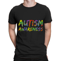 Colorful Autism Puzzle Piece Funny T-shirt | Artistshot