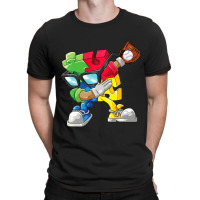 Dabbing Baseball Puzzle Piece Autism Awareness T-shirt | Artistshot