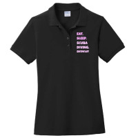 Scuba Diving Eat. Sleep. Sports. Repeat Design For Men W T Shirt Ladies Polo Shirt | Artistshot