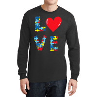 Love Autism Awareness Long Sleeve Shirts | Artistshot