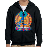 Buddhism Medicine Buddha Healing Mantra Tibetan Buddhist Yoga 455 Youth Zipper Hoodie | Artistshot