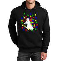 Unicorn Puzzle Autism Awareness Day Unisex Hoodie | Artistshot