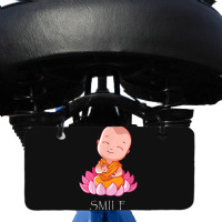 Buddhism Smile Baby Buddha On A Lotus Flower Yoga Bicycle License Plate | Artistshot