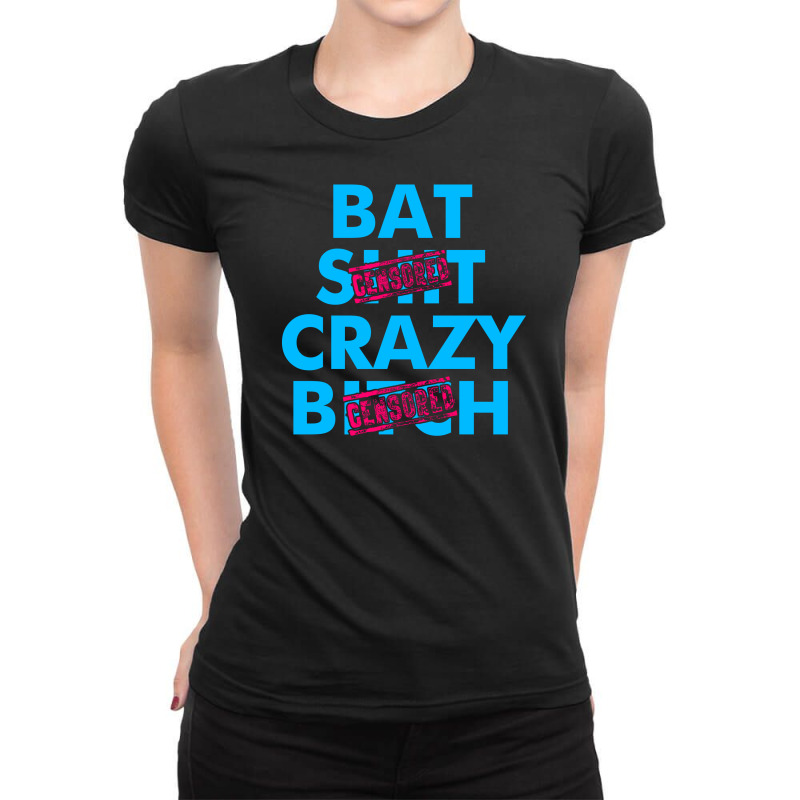 Custom Bat Shit Crazy Bitch Legging By Printshirts - Artistshot