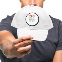 I'm 21 Card Me Bro Birthday Funny 21st Birthday 21 Years Old T Shirt Round Patch | Artistshot