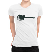 Guitar Ladies Fitted T-shirt | Artistshot