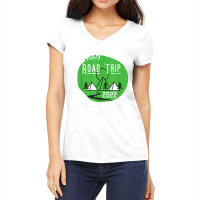 Fun Matching Family Road Trip 2022 Navigation Expert T Shirt Women's V-neck T-shirt | Artistshot