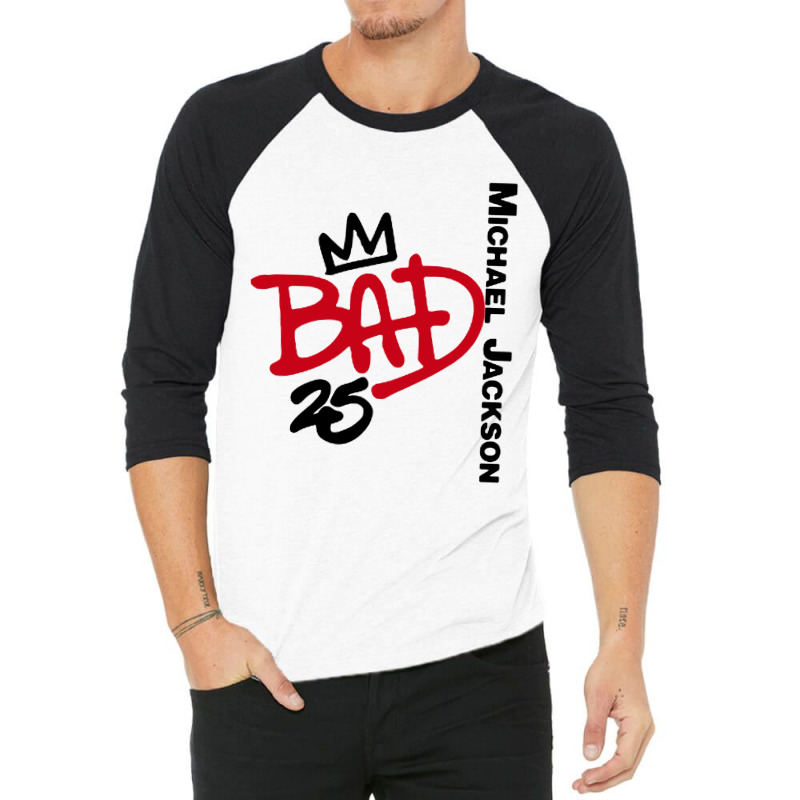 Bad 25 Jacko 3/4 Sleeve Shirt | Artistshot