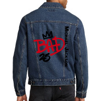 Bad 25 Jacko Men Denim Jacket | Artistshot