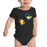 Homer Portal Baby Bodysuit | Artistshot