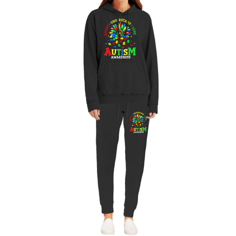 Autism Awareness Accept Understand Love Funny Hoodie & Jogger set by Michael	Kilburn | Artistshot