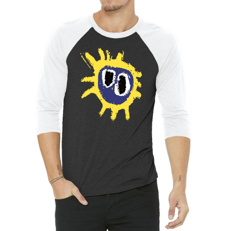 Screamadelica Primal 3/4 Sleeve Shirt by gradydakota | Artistshot