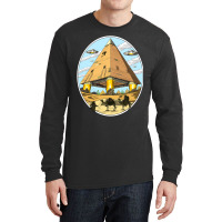 Hippie Alien Egyptian Pyramids 306 Long Sleeve Shirts | Artistshot