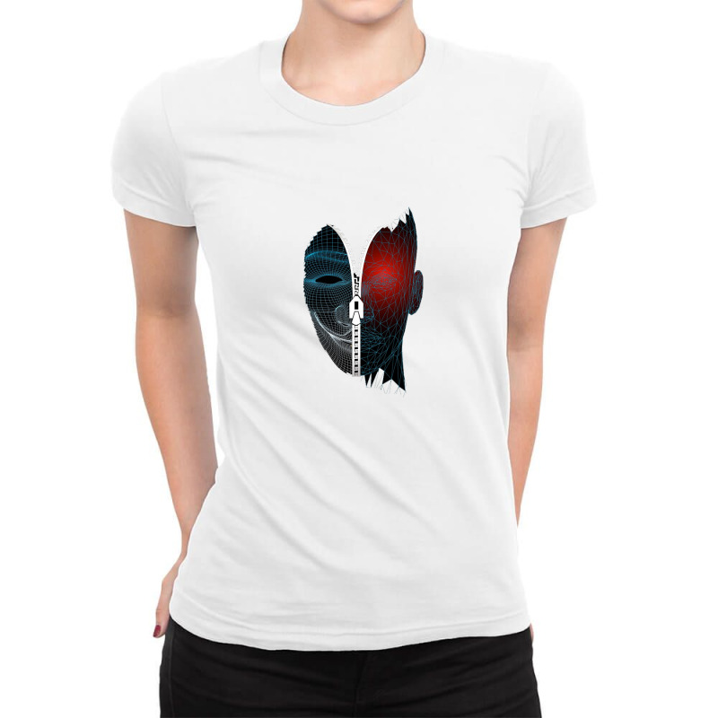 Psychology Psyche Mask Ladies Fitted T-Shirt by juara | Artistshot