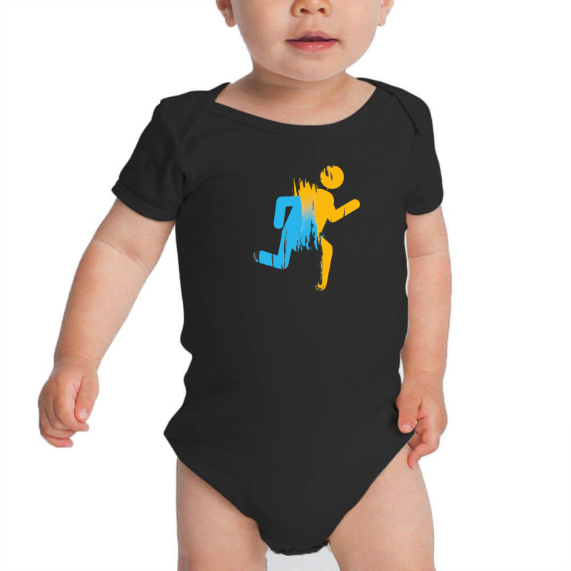 Portal Man Baby Bodysuit by ArtistshotF1 | Artistshot