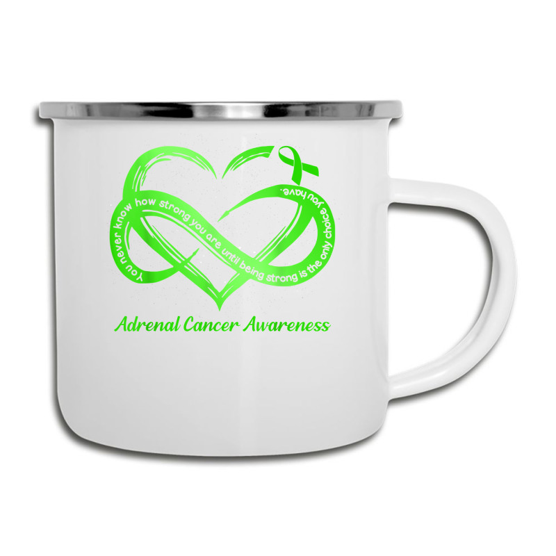 Strong Is The Only Choice Adrenal Cancer Warrior Awareness T Shirt Camper Cup | Artistshot