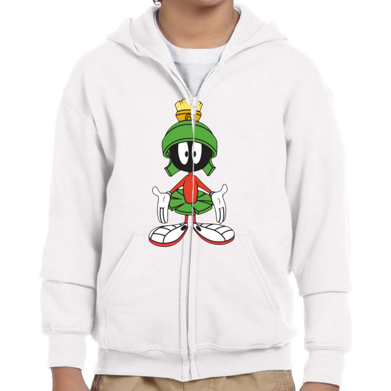 Marvin The Martian Youth Zipper Hoodie | Artistshot