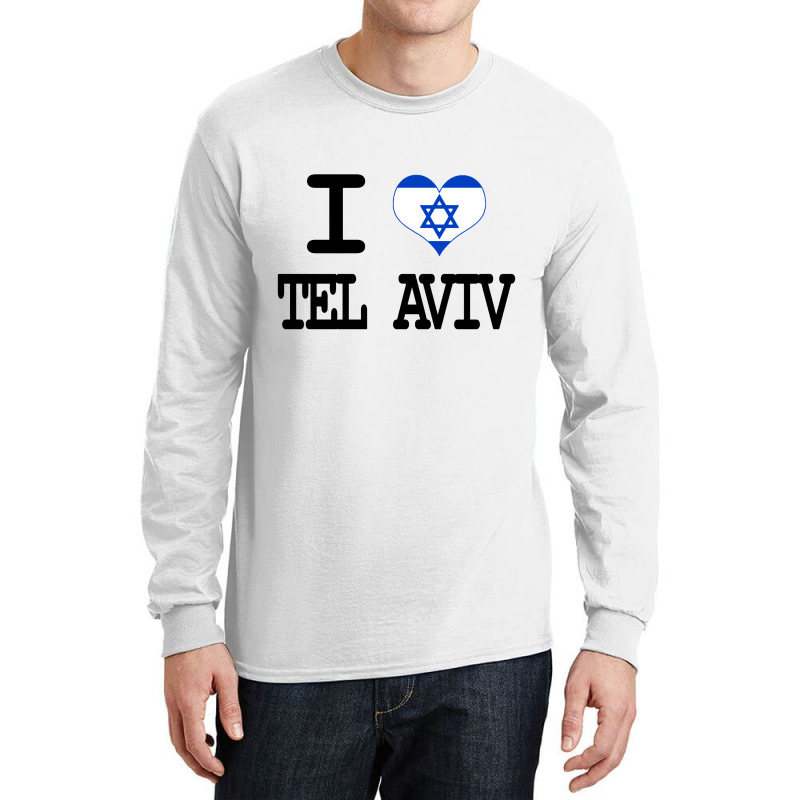 I Love Tel Aviv Long Sleeve Shirts | Artistshot