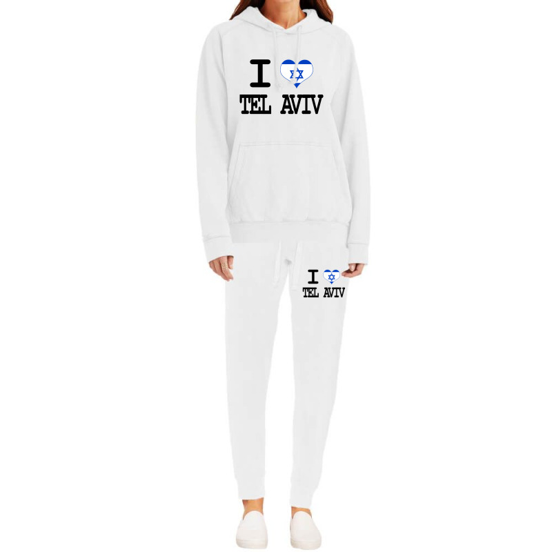 I Love Tel Aviv Hoodie & Jogger Set | Artistshot