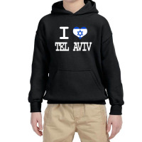 I Love Tel Aviv Youth Hoodie | Artistshot