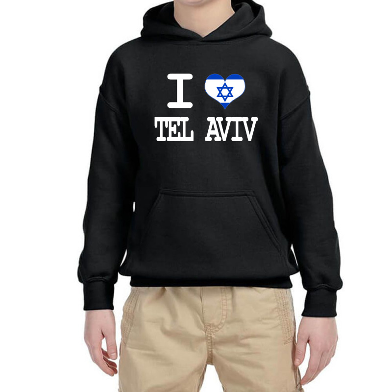 I Love Tel Aviv Youth Hoodie | Artistshot