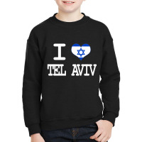 I Love Tel Aviv Youth Sweatshirt | Artistshot