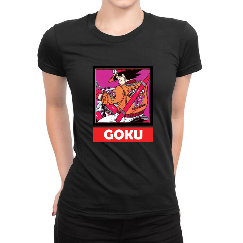 Goku Ladies Fitted T-Shirt by xxxxxx | Artistshot