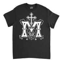 Our Blessed Mother Marian Apparitions Mary Catholic Vintage T Shirt Classic T-shirt | Artistshot