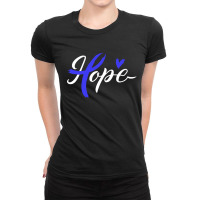 Esophageal Cancer Support Ladies Fitted T-shirt | Artistshot