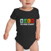 Black Periodic Table The Prime Element Black History Month Baby Bodysuit | Artistshot